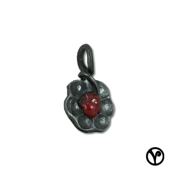 Květinka kovaná "Red"